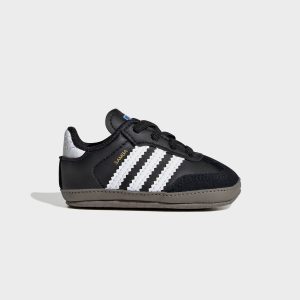 adidas Samba Crib - Core Black / Cloud White / Blue Bird