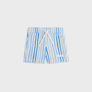Kith Baby Chenille Stripe Thompson Short - Cornflower