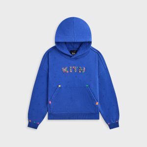Kith Kids Monogram Chenille Nelson Hoodie - Cyclone