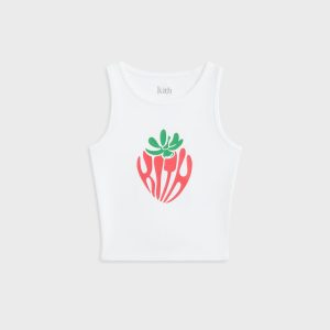 Kith Kids Graphic Keirden Tank - White