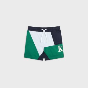 Kith Kids Blocked Madison Short - Newt