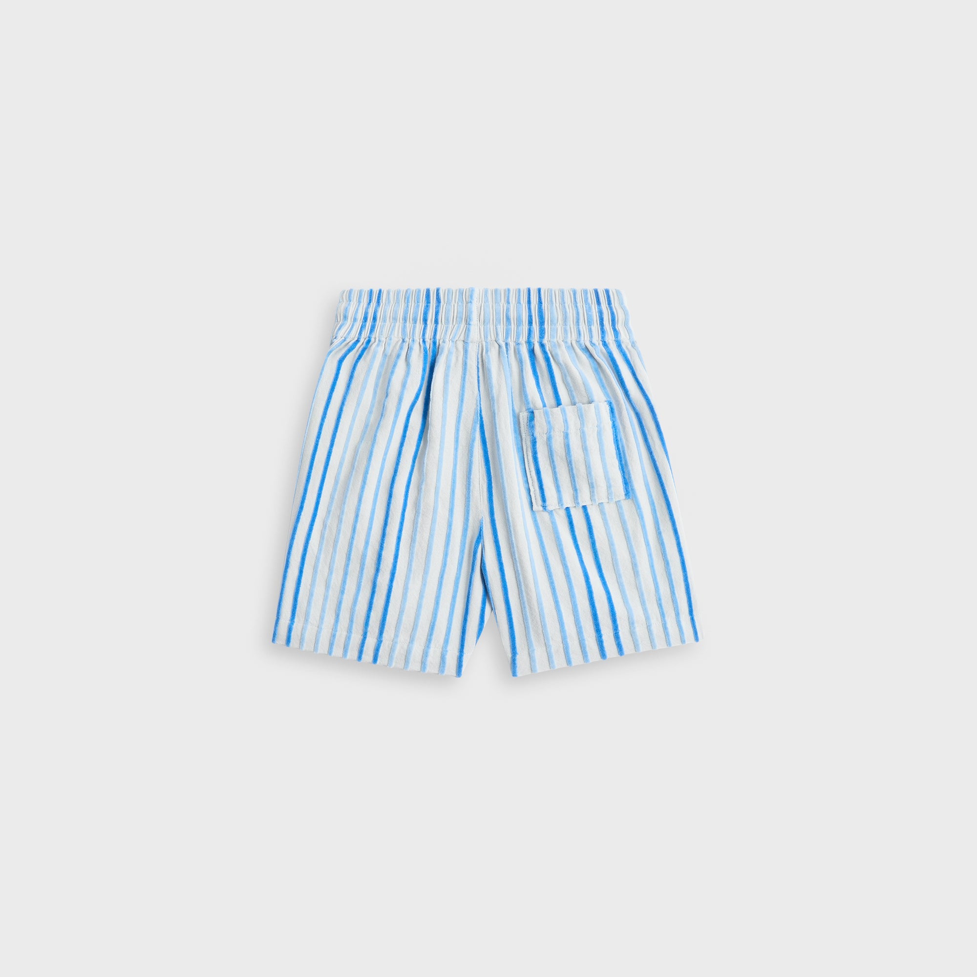 Kith Kids Chenille Stripe Thompson II Camp Short - Cornflower - Image 3