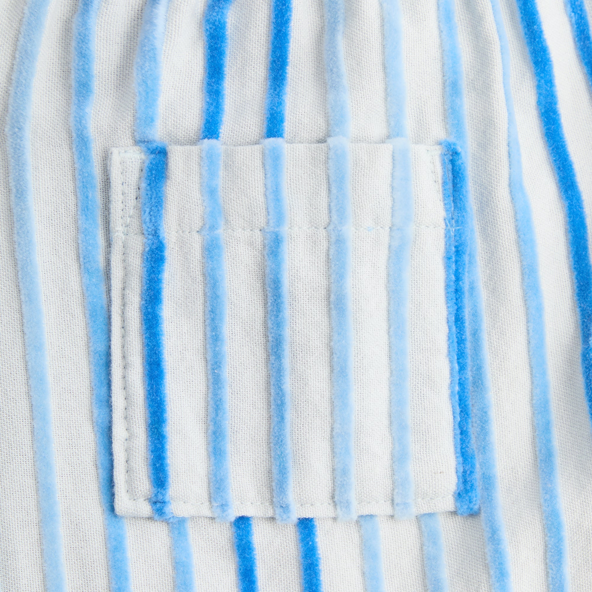 Kith Kids Chenille Stripe Thompson II Camp Short - Cornflower - Image 5