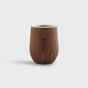 Kith for Corkcicle Stemless Wine Cup - Wood