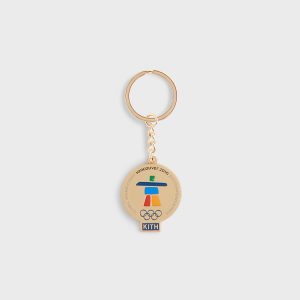 Kith for Olympics Heritage Vancouver Keyring - Gold