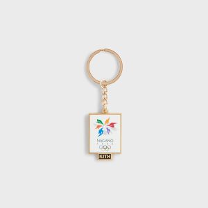 Kith for Olympics Heritage Nagano Keyring - Gold