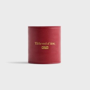 Kith Monogram Saffiano Leather Adjustable Candle Holder - Fame