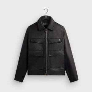 Kith Orion Leather Jacket - Black
