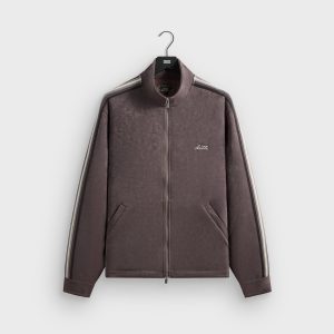 Kith Sueded Scuba Connor Track Jacket - Thunder