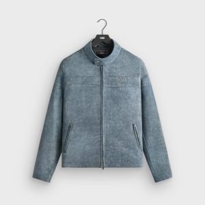 Kith Washed Suede Rossi Moto Jacket - Torpedo
