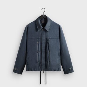 Kith Washed Canvas Ariel Blouson Jacket - Placid