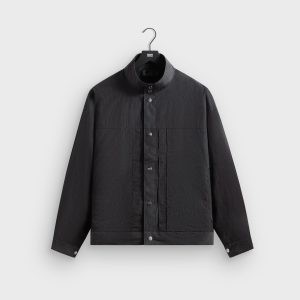 Kith Garment Dyed Wrinkle Nylon Alonzo Tech Jacket - Thunder