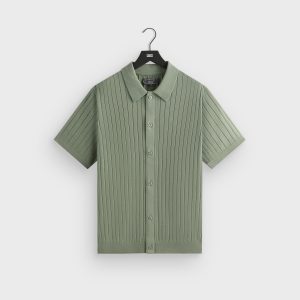 Kith Rhys Knit Stripe Buttondown - Pavilion