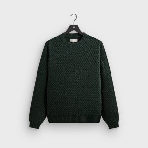&Kin Basketweave Chenille Lewis Crewneck - Stadium