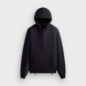 Kith Nylon Combo Nelson Hoodie - Admiral