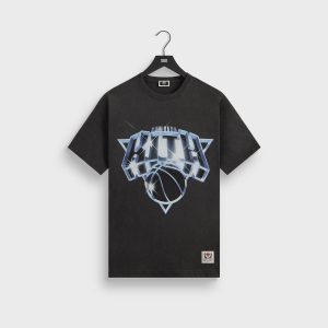 Kith for the New York Knicks Chrome Vintage Jones Tee - Black
