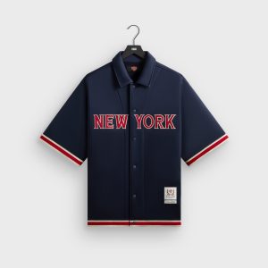 Kith for the New York Knicks Bernard King Woodpoint Shirt - Nocturnal