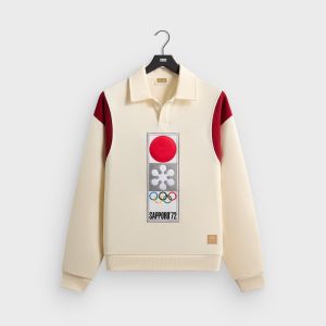 Kith for Olympics Heritage Sapporo Vintage Nelson Rugby - Sandrift