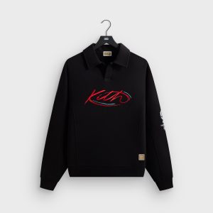 Kith for Olympics Heritage Albertville Vintage Nelson Rugby - Black
