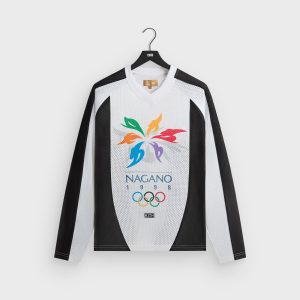 Kith for Olympics Heritage Marks Long Sleeve Ryan Top - White