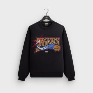 Kith for NBA All-Star Philadelphia 76ers Nelson Crewneck - Black