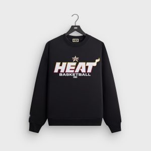 Kith for NBA All-Star Miami Heat Nelson Crewneck - Black