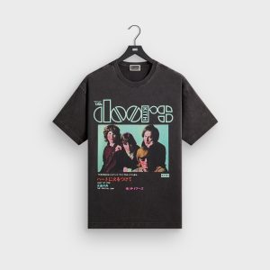 Kith Records for The Doors Japan Import Vintage Tee - Black