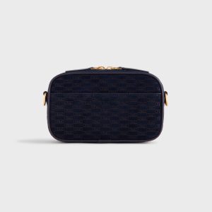 Kith Monogram Suede Crosswalk K20 Bag - Ink