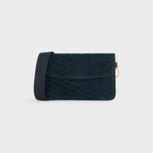 Kith Monogram Suede Envelope K20 Bag - Stadium