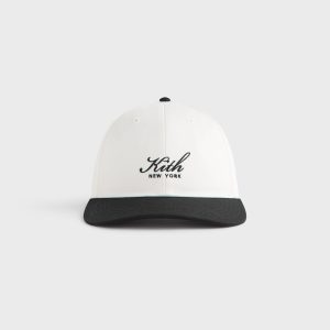 Kith Twill Two Tone New York Script Aaron Classic Cap - Black