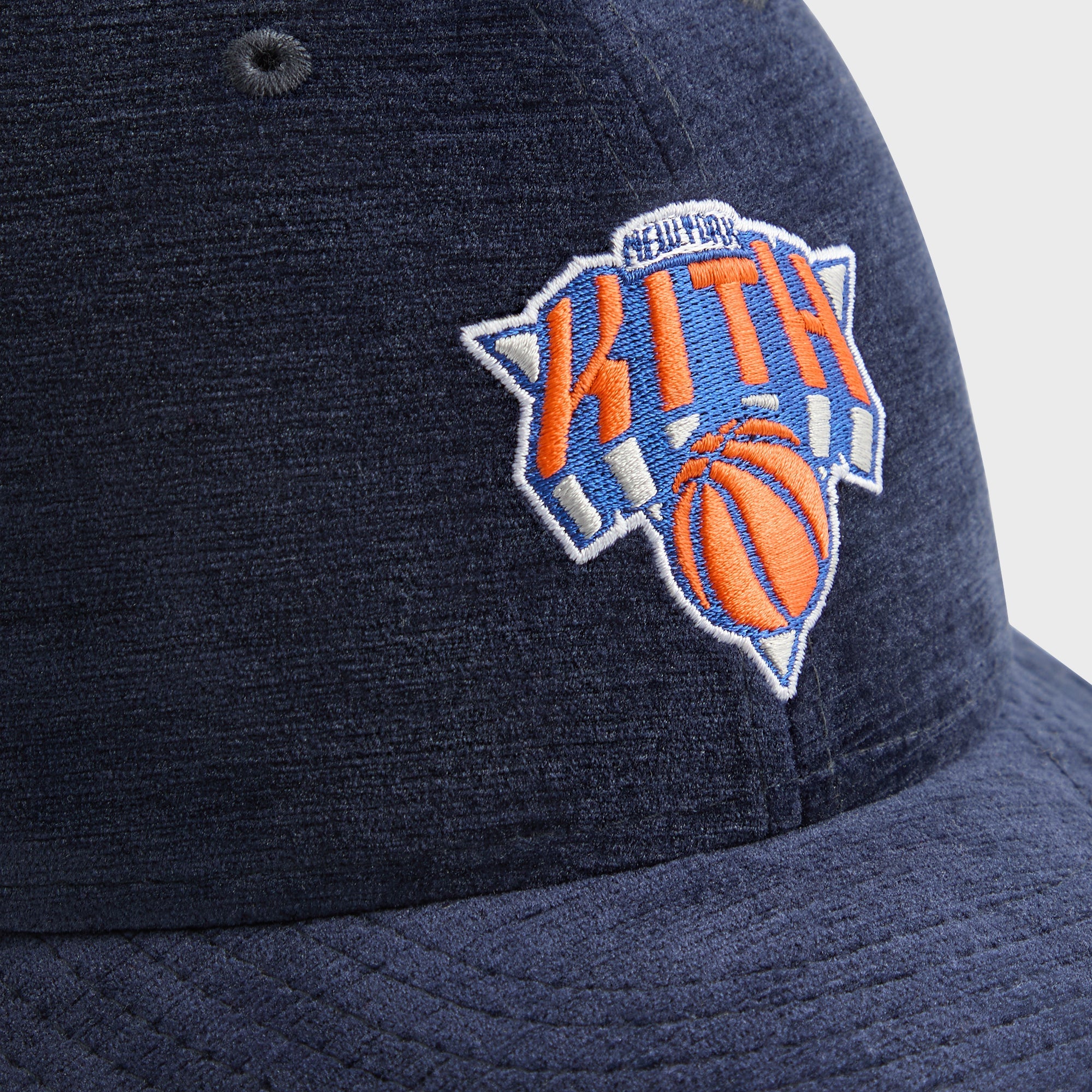 Kith & New Era for the New York Knicks Chenille 59FIFTY Low Profile Fitted Cap - Nocturnal - Image 5