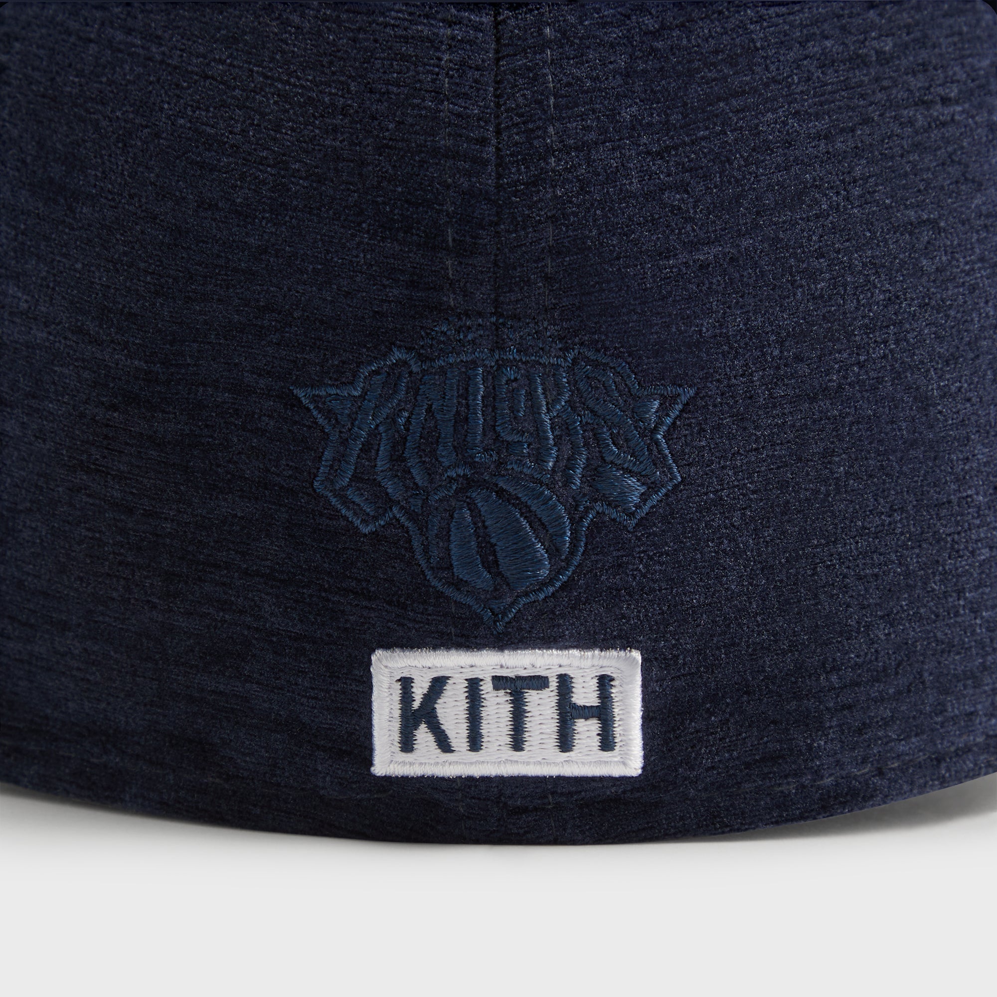 Kith & New Era for the New York Knicks Chenille 59FIFTY Low Profile Fitted Cap - Nocturnal - Image 7