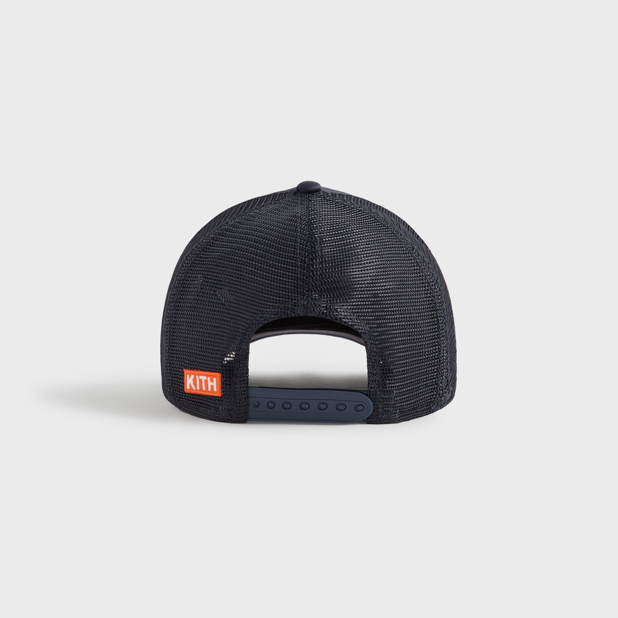 Kith & New Era for the New York Knicks 9FORTY Trucker Snapback - Nocturnal - Image 3