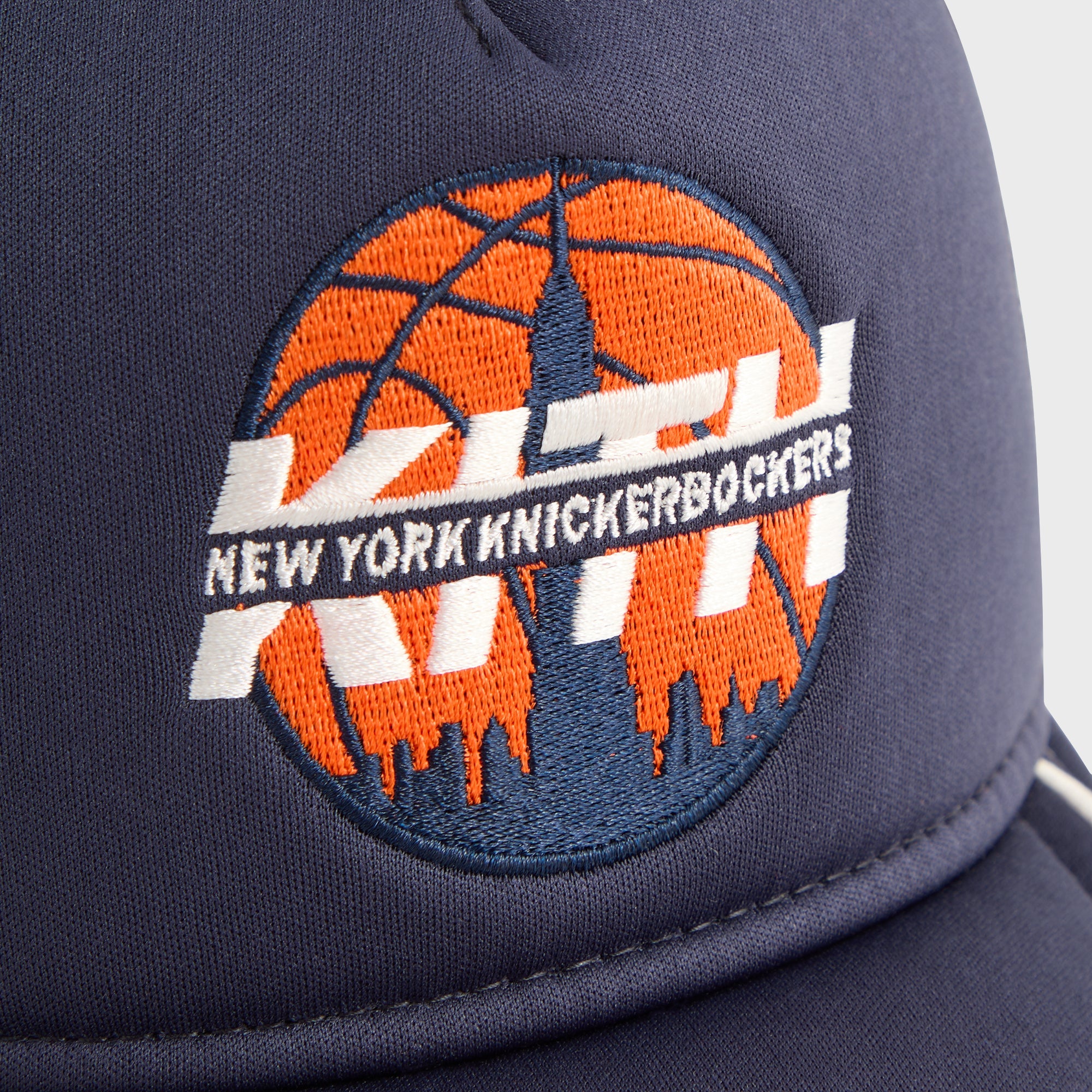 Kith & New Era for the New York Knicks 9FORTY Trucker Snapback - Nocturnal - Image 5