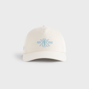 Kith K&K New York Twill Bay Low Pinch Crown Snapback - Muslin