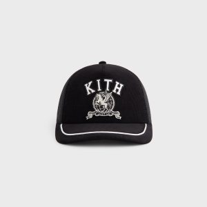 Kith Micro Cord Nolan Trucker Hat - Black