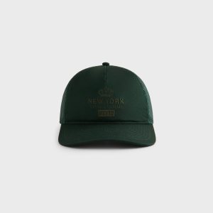 Kith New York To The World Relaxed Twill Nolan Trucker Hat - Stadium