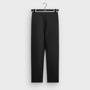 Kith Check Quilt Elmhurst Pant - Black