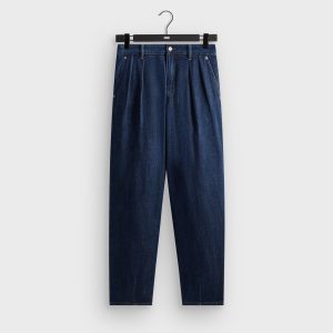 &Kin Brett Pleated Taper - Savin Wash