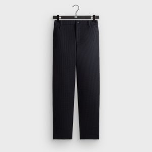 &Kin Check Jersey Garrison Pant - Aphotic