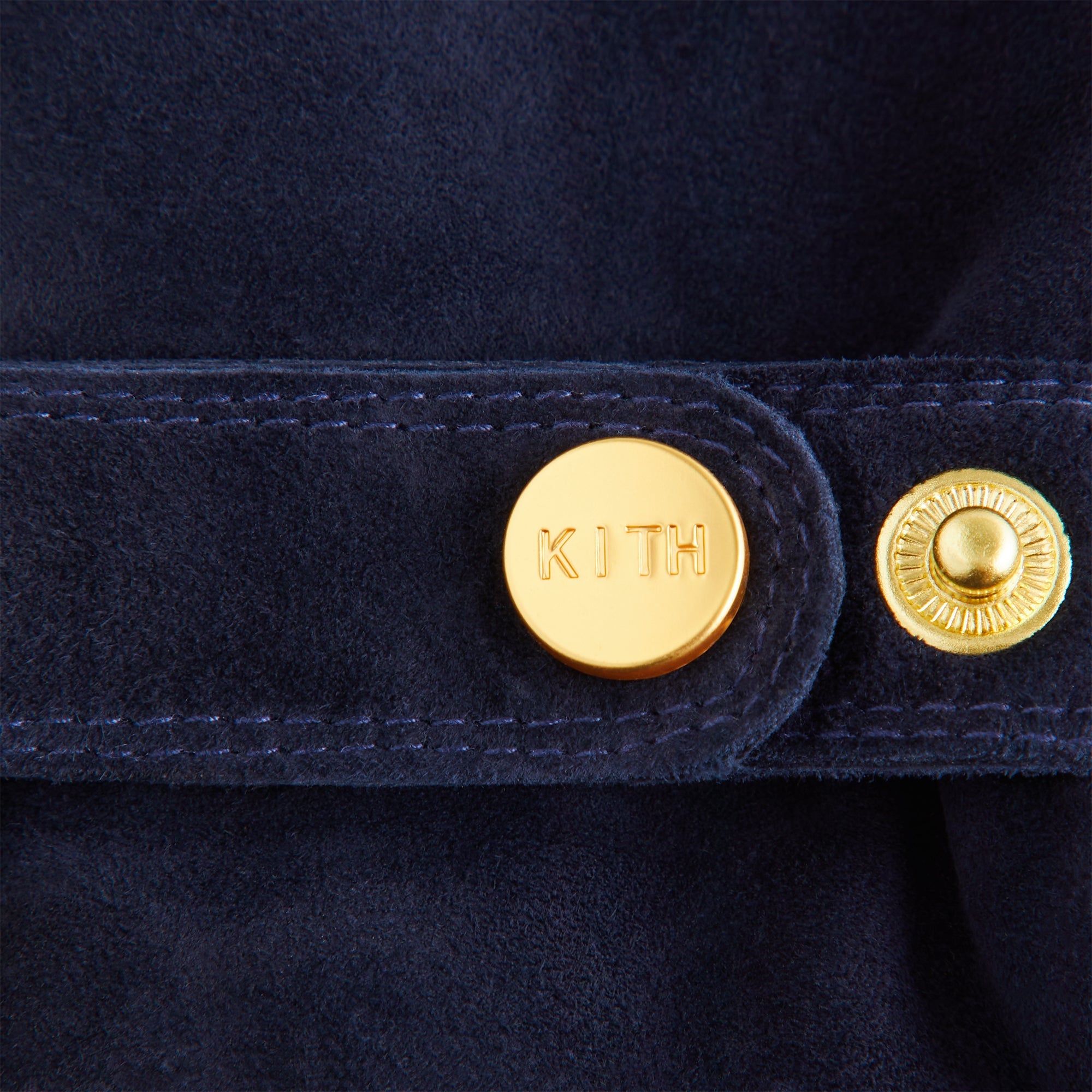 Kith Manhattan Suede Gloves - Ink - Image 3
