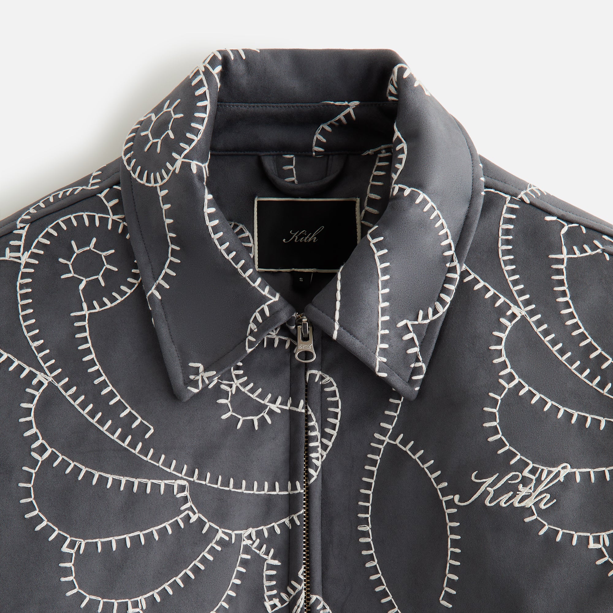 Kith Women Brisa II Blanket Stitch Bomber - Asteroid - Image 4