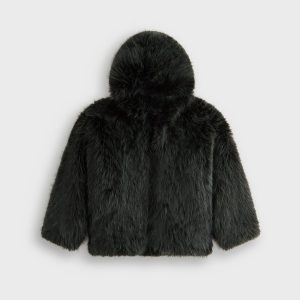 Kith Women Parisa Fur Hooded Robe - Machine
