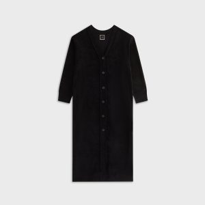 Kith Women Cosette Chenille Duster Cardigan - Black