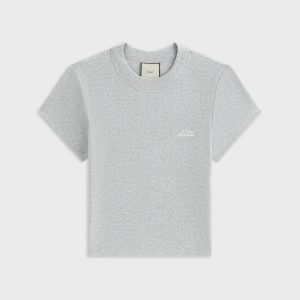 Kith Women Mulberry II Tee - Cool Heather Grey