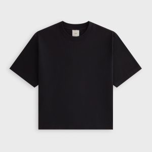 Kith Women Syril Split Back Tee - Black