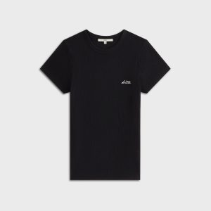 Lisa for Kith Women Sage Shrunken Lace Tee - Black
