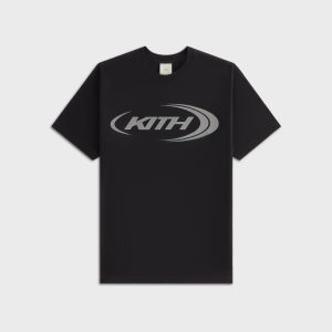 Kith Women Vintage Outline Logo Tee - Black