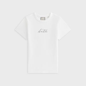 Lisa for Kith Women Salem Shrunken Tee - White