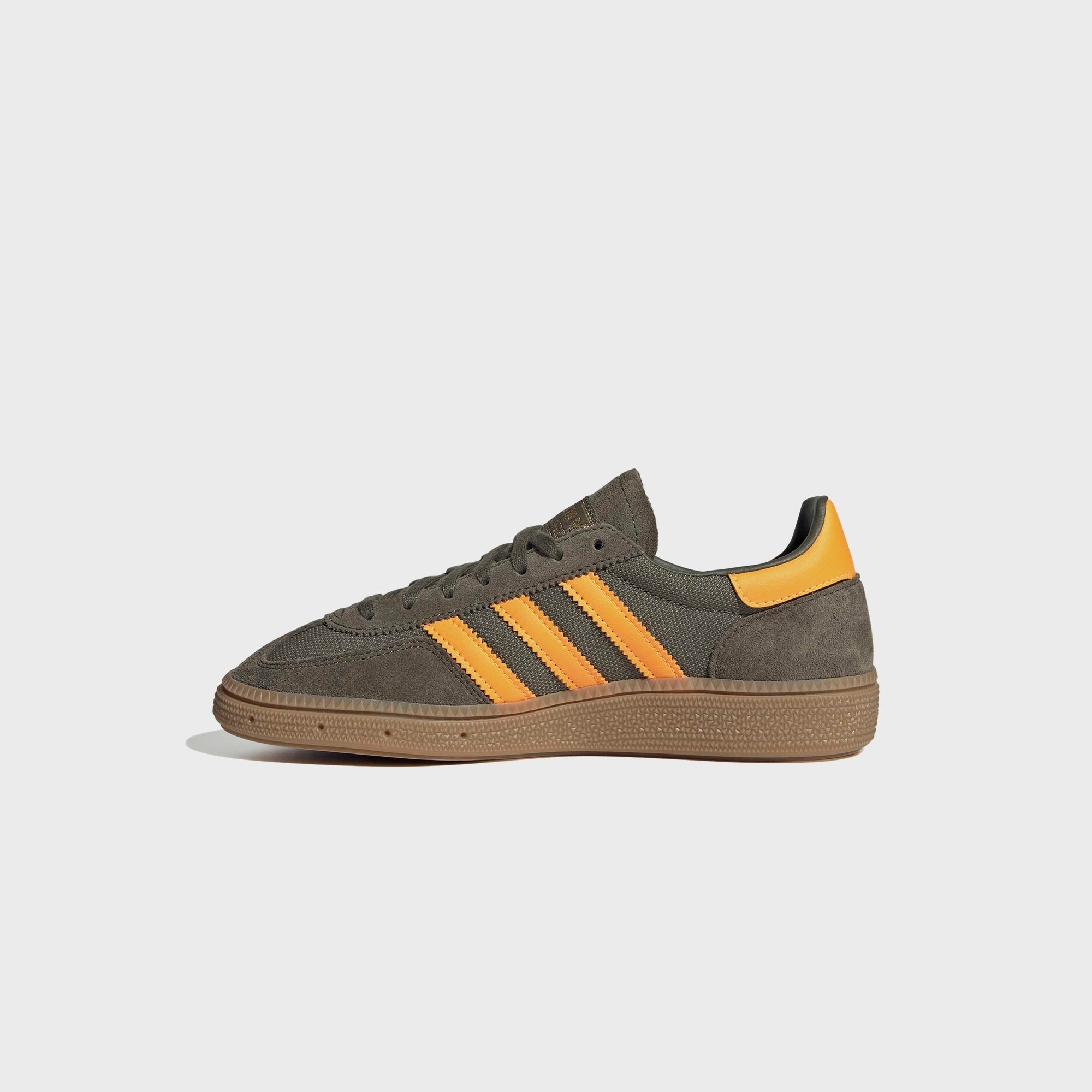 adidas GS Handball Spezial - Olive Strata / Pure Tangerine / Gum4 - Image 5